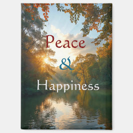 Peace & Happiness Magnet