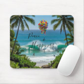 Peace & Happiness Mousepad (Mit Mouse)