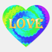 Peace Heart Stickers (Vorderseite)