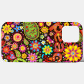 Peace Hippie iPhone | 60er Hippie iPhone Case-Mate Hülle (Rückseite (Horizontal))