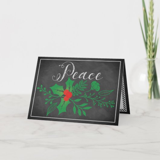 Peace Holiday Card | IMITATE Feiertagskarte (Vorderseite)