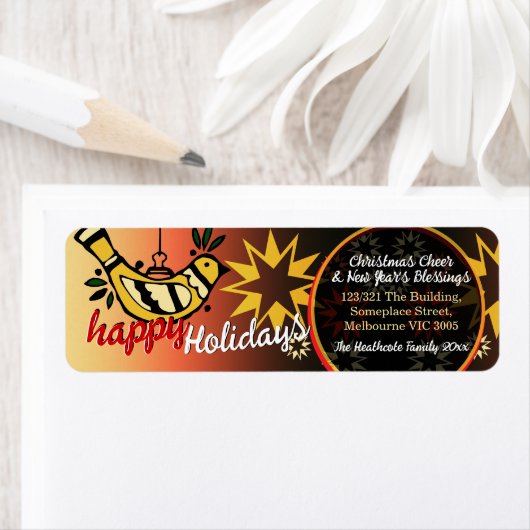 Peace Holidays Stars Greetings (Insitu)