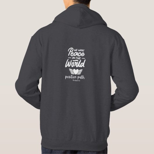 PEACE HOODIE (Rückseite)