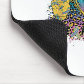 Peace Hope Cure Mbc Awareness Warrior Green Aquama Mousepad (Ecke)