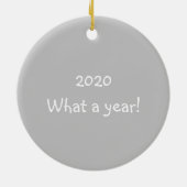 Peace Hope Joy Masked Giraffe Keramik Ornament (Hinten)