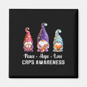 Peace Hope Liebe gewinnt Crps-Bewusstsein Magnet