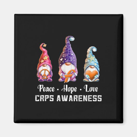 Peace Hope Liebe gewinnt Crps-Bewusstsein Magnet (Vorne)