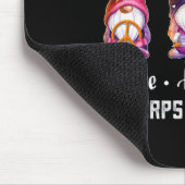 Peace Hope Liebe Gnomes Rsd Crps Bewusstsein Mousepad (Ecke)