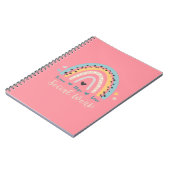 Peace Hope Liebe Social Work Notebook Notizblock (Linke Seite)