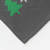 Peace I Come In Peace Couple Matching Ugly Christm Fleecedecke (Ecke)