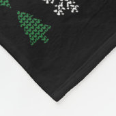 Peace I Come In Peace Couple Matching Ugly Christm Fleecedecke (Ecke)