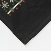 Peace I Come In Peace Couple Matching Ugly Christm Fleecedecke (Ecke)