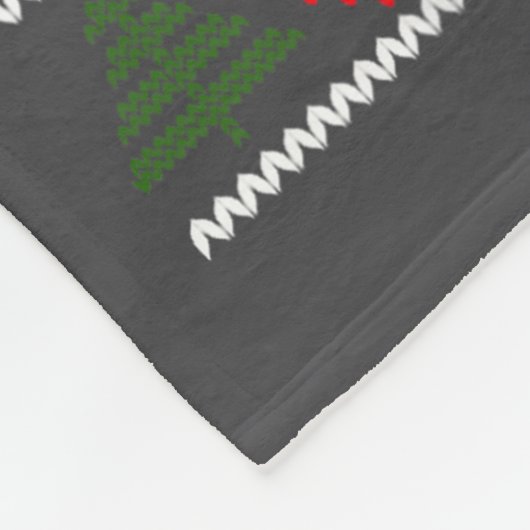 Peace I Come In Peace Couple Matching Ugly Christm Fleecedecke (Ecke)