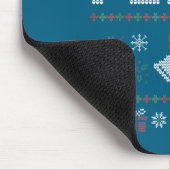 Peace I Come In Peace Couple Matching Ugly Christm Mousepad (Ecke)