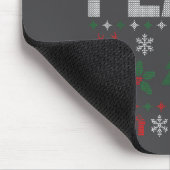 Peace I Come In Peace Couple Matching Ugly Christm Mousepad (Ecke)