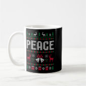 Peace I Come In Peace Matching Couple Ugly Merry C Kaffeetasse (Links)