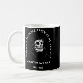 Peace If Ssible Truth At All Costs - Martin Luther Kaffeetasse (Links)
