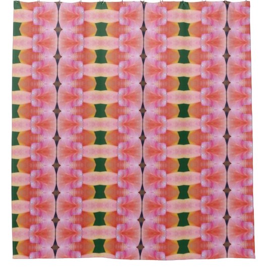 Peace Ikat 5 Duschvorhang (Vorderseite)