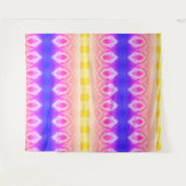 Peace Ikat Ipanema Wandteppich (Vorderseite (Horizontal))