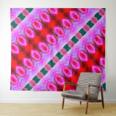 Peace Ikat Miami Wandteppich (Beispiel (Horizontal))