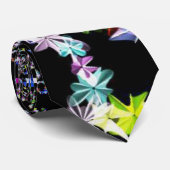 "PEACE" in Blume Art Print Krawatte (Gerollt)