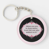 Peace in deep waters schlüsselanhänger (Vorderseite)