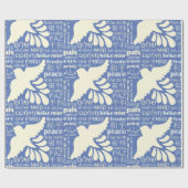 PEACE in vielen Sprachen Geschenkpapier (Flach)