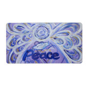 Peace Inspirational Angel Word Labels (Vorne)