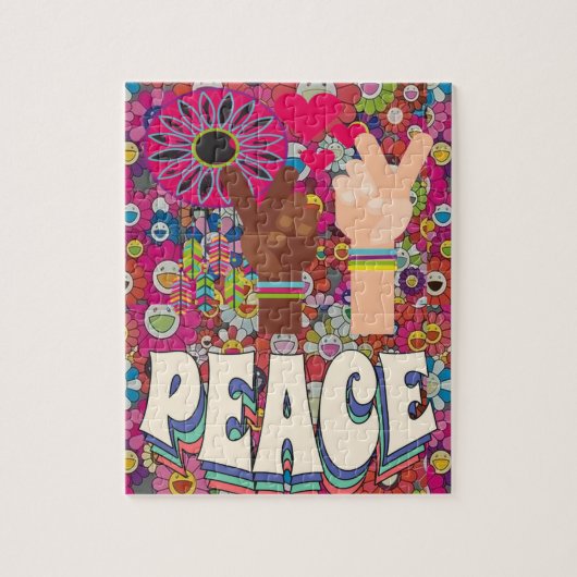 Peace Jigsaw Puzzle (Vertikal)