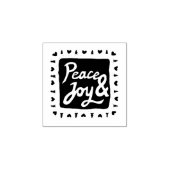 Peace & Joliday Crafts Gummistempel (Prägung)