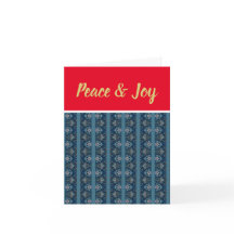Peace & Joy Card von Poet Adiela Akoo