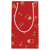 Peace Joy Liebe Wreath Kleine Geschenktüte (Vorderseite)