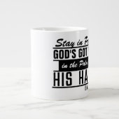 Peace Jumbo Tasse (Vorderseite)