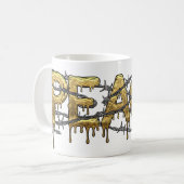 Peace Kaffeetasse (Vorderseite Links)