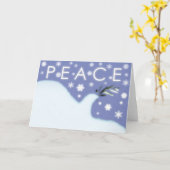PEACE KARTE (Gelbe Blume)