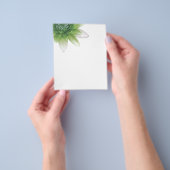 Peace l Beautiful Green Lotus Blume/Water Lilie Flyer (Gruppe)