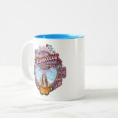 Peace Lady TMH Zweifarbige Tasse (Vorderseite Links)