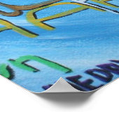 "Peace Language"-Druck (SSS) Poster (Ecke)