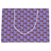 Peace Large Gift Bag Große Geschenktüte (Vorderseite)