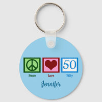 Peace Liebe 50. Geburtstag Niedliches Party