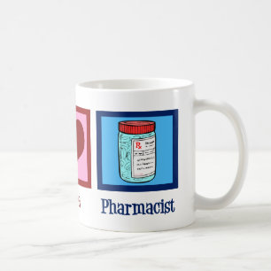 Peace Liebe Apotheker Kaffeetasse