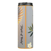 "Peace Liebe Art Expression" Thermosbecher (Rückseite)