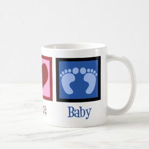 Peace Liebe Baby Boy Kaffeetasse