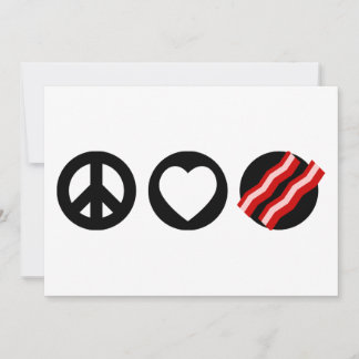 Peace Liebe Bacon