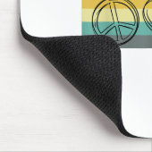 Peace Liebe Badminton Badminton Player Shuttle Spo Mousepad (Ecke)