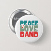 Peace Liebe Band Button (Vorne & Hinten)