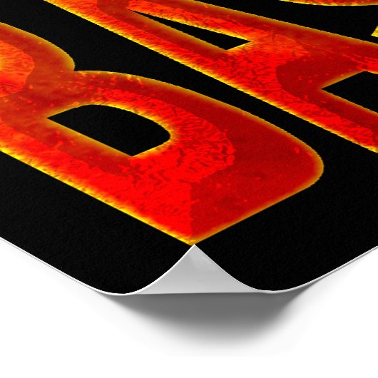 PEACE LIEBE BASKETBALL POSTER (Ecke)