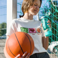 Peace Liebe Basketball Women's
