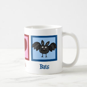 Peace Liebe Bats Kaffeetasse