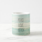 Peace Liebe Beach Kaffeetasse (Mittel)